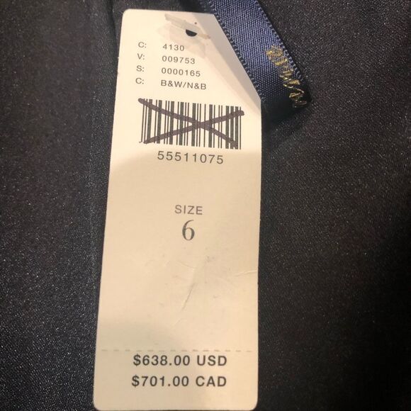 NWT Anthro Shoshanna Meraki Off The Shoulder Dress #158 - Picture 6 of 6